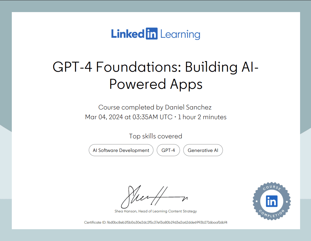 GPT-4 Foundations: Building AI-Powered Apps preview