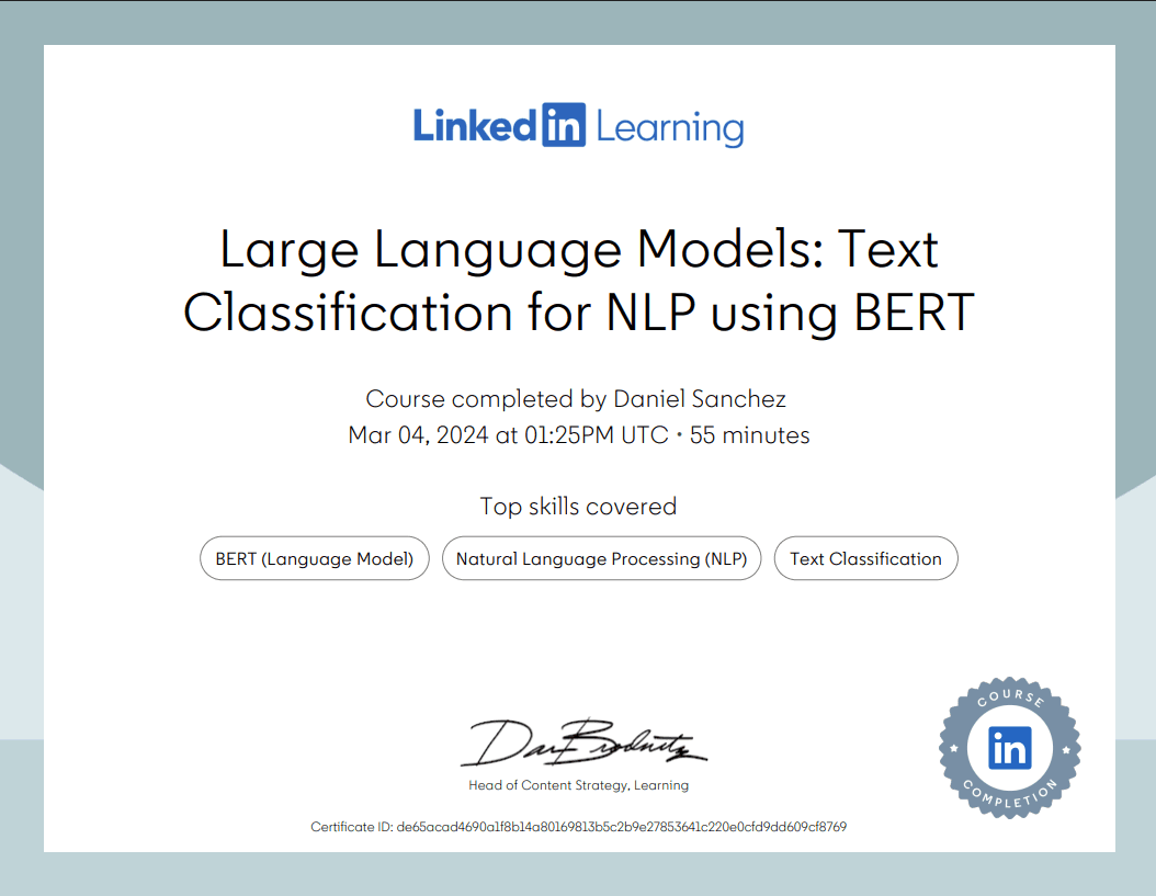 Large Language Models: Text Classification for NLP using BERT preview