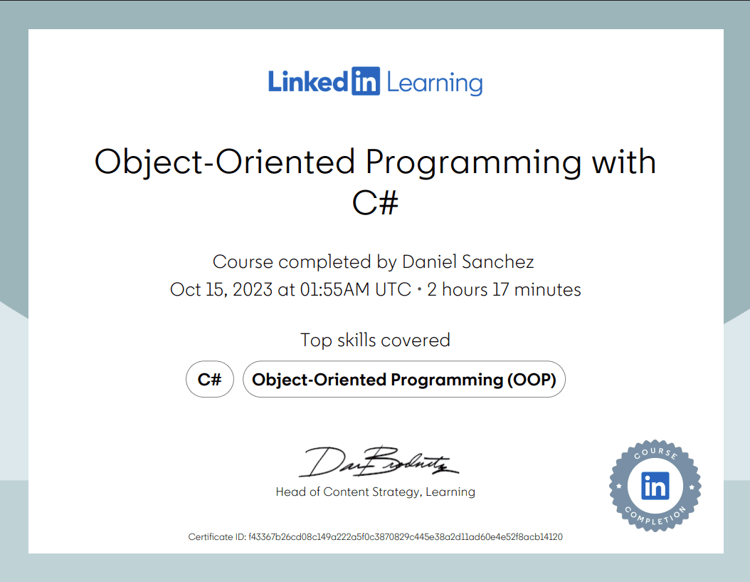 Object-Oriented Programming with C preview