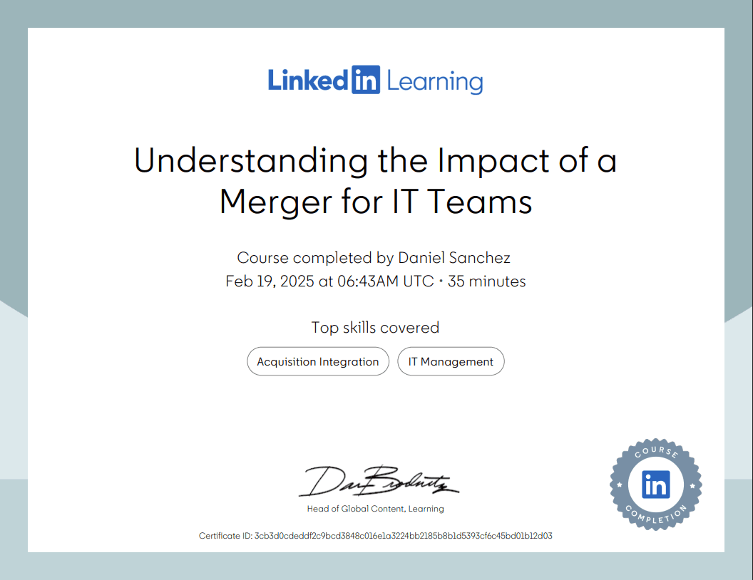 Understanding the Impact of a Merger for IT Teams preview